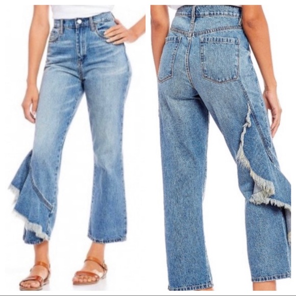 ✨LAST ONES✨CHIC SIDE FRAYED JEANS - Picture 7 of 7